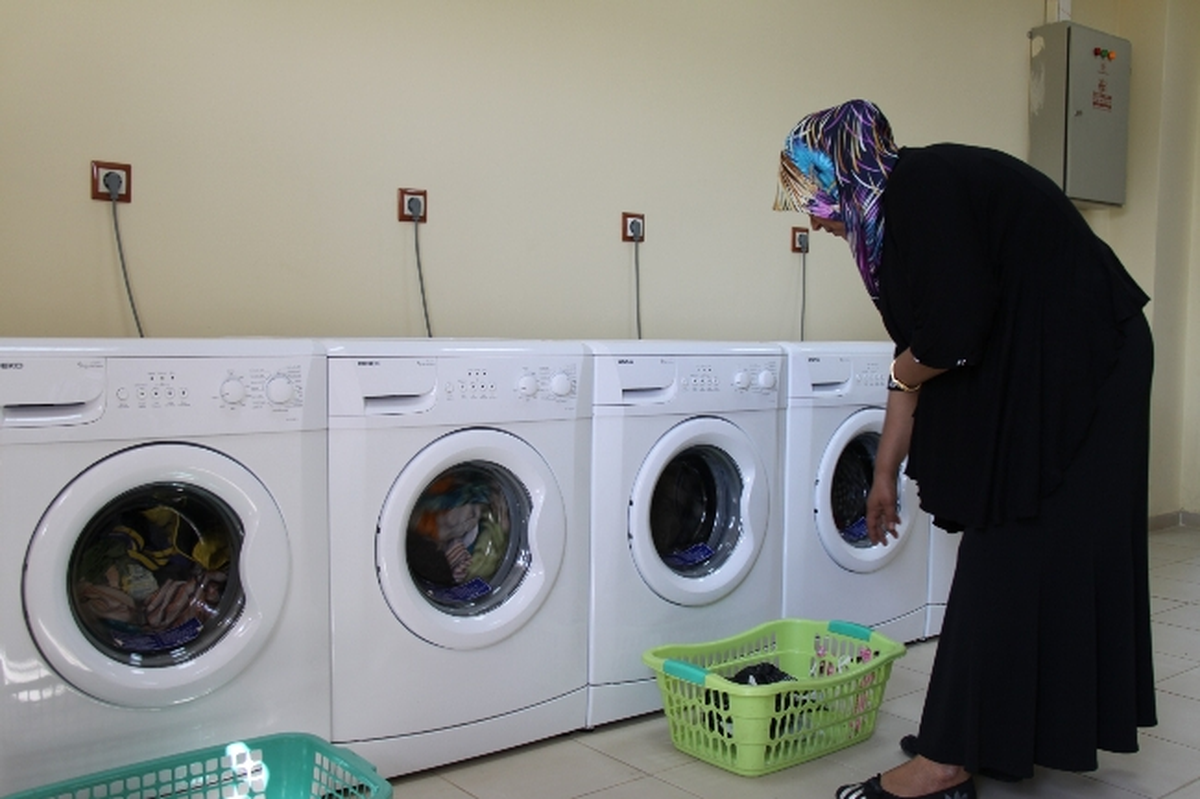 Belediye\'den Kadınlara Ücretsiz Çamaşırhane Hizmeti