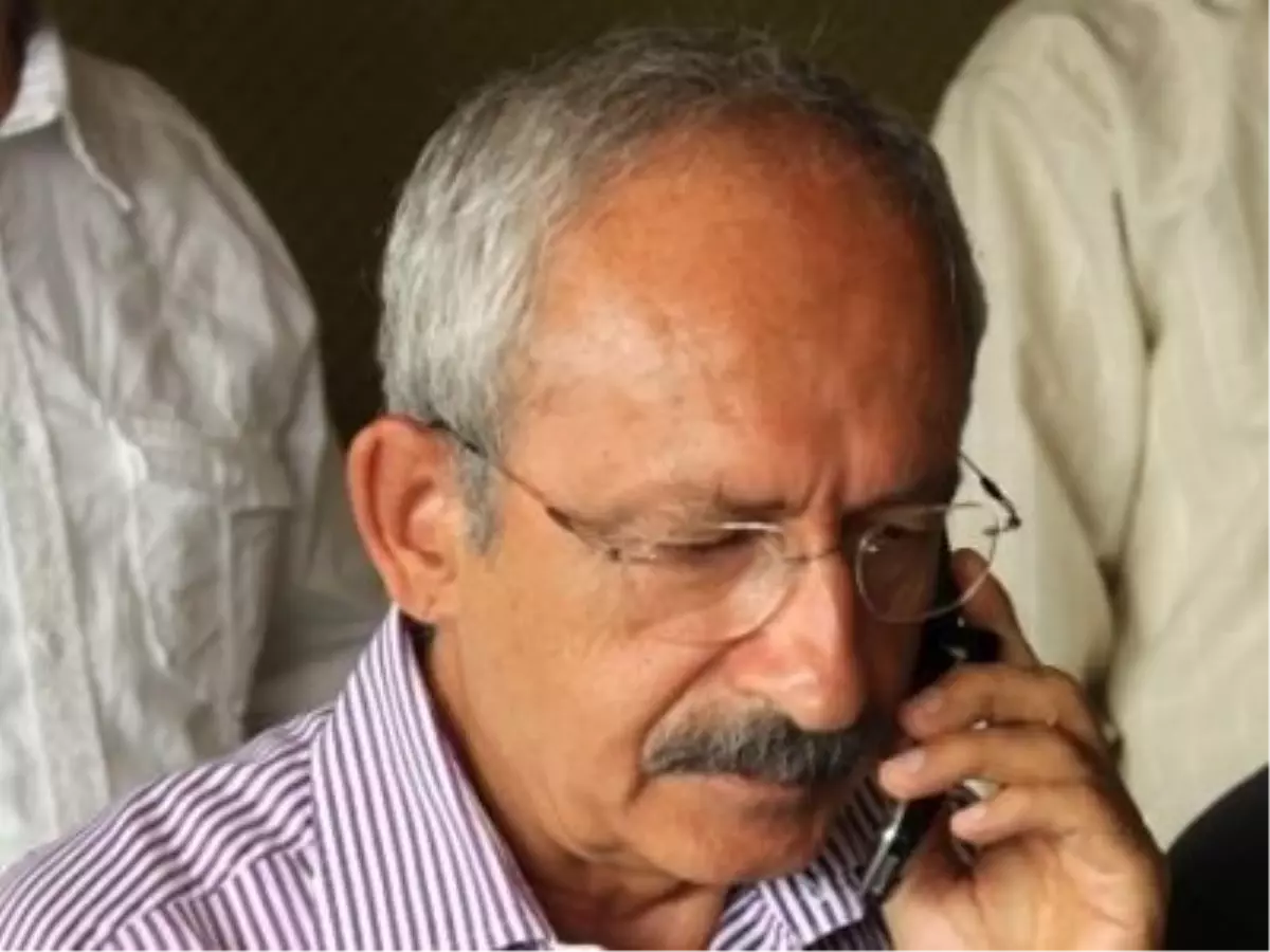 CHP Genel Başkanı Kılıçdaroğlu\'ndan Güzel\'e "Geçmiş Olsun" Telefonu