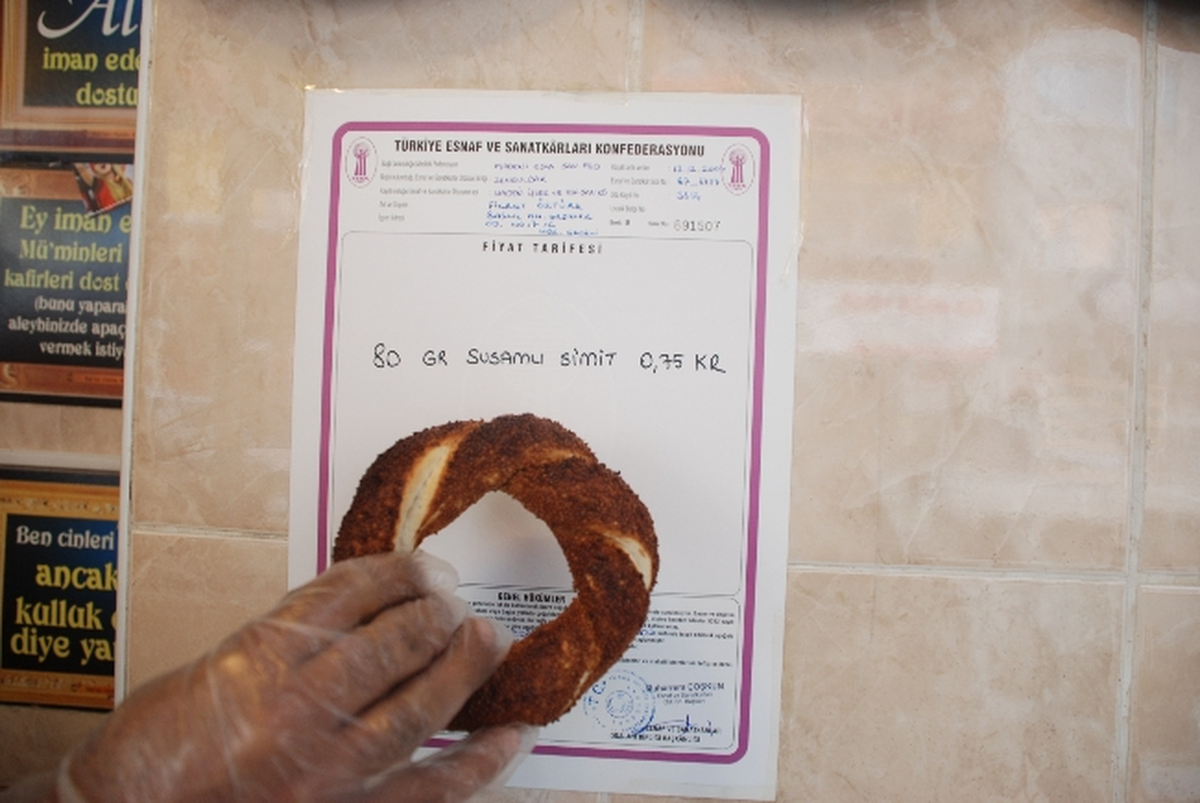 Ereğli\'de Simit Fiyatları Yüzde 50 Zamlandı