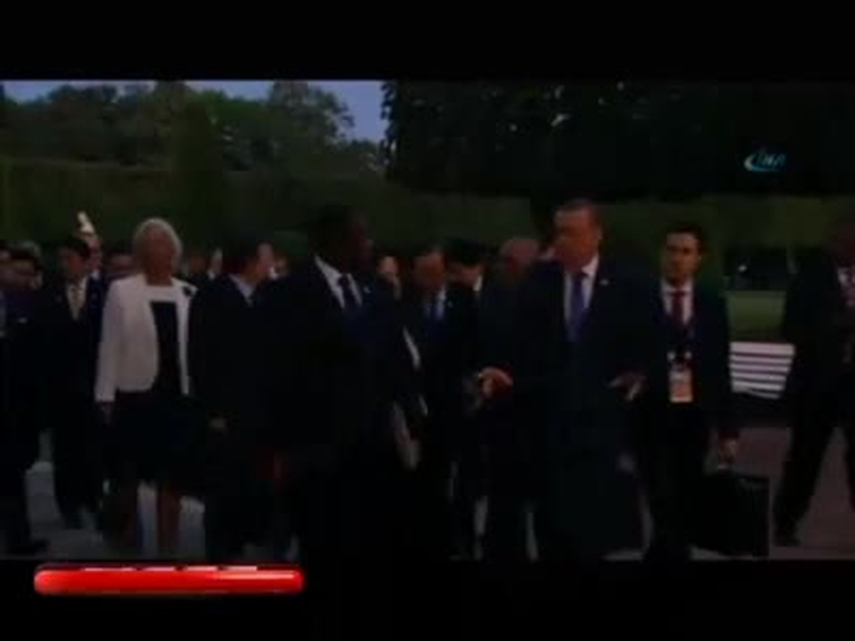 G-20 Liderleri Yemekte Bir Araya Geldi
