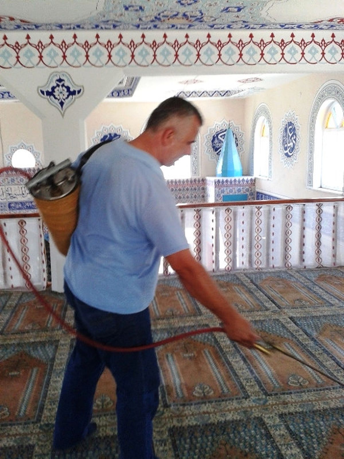 İzmit Camilerinde İlaçlama
