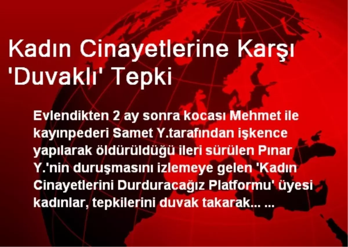 Kadın Cinayetlerine Karşı \'Duvaklı\' Tepki