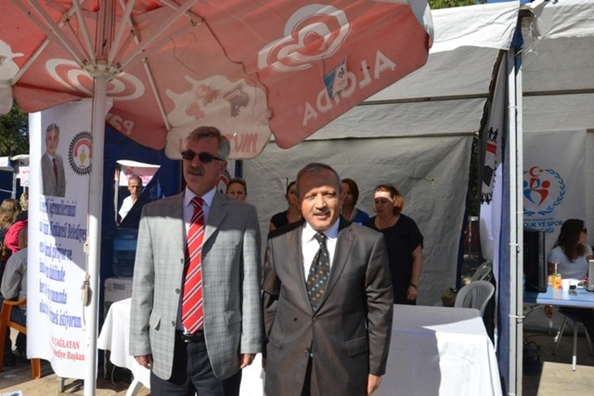 Klü Rektörü Aykaç ve Başkan Çağlayanbelediye Hizmet Masalarını Gezdi