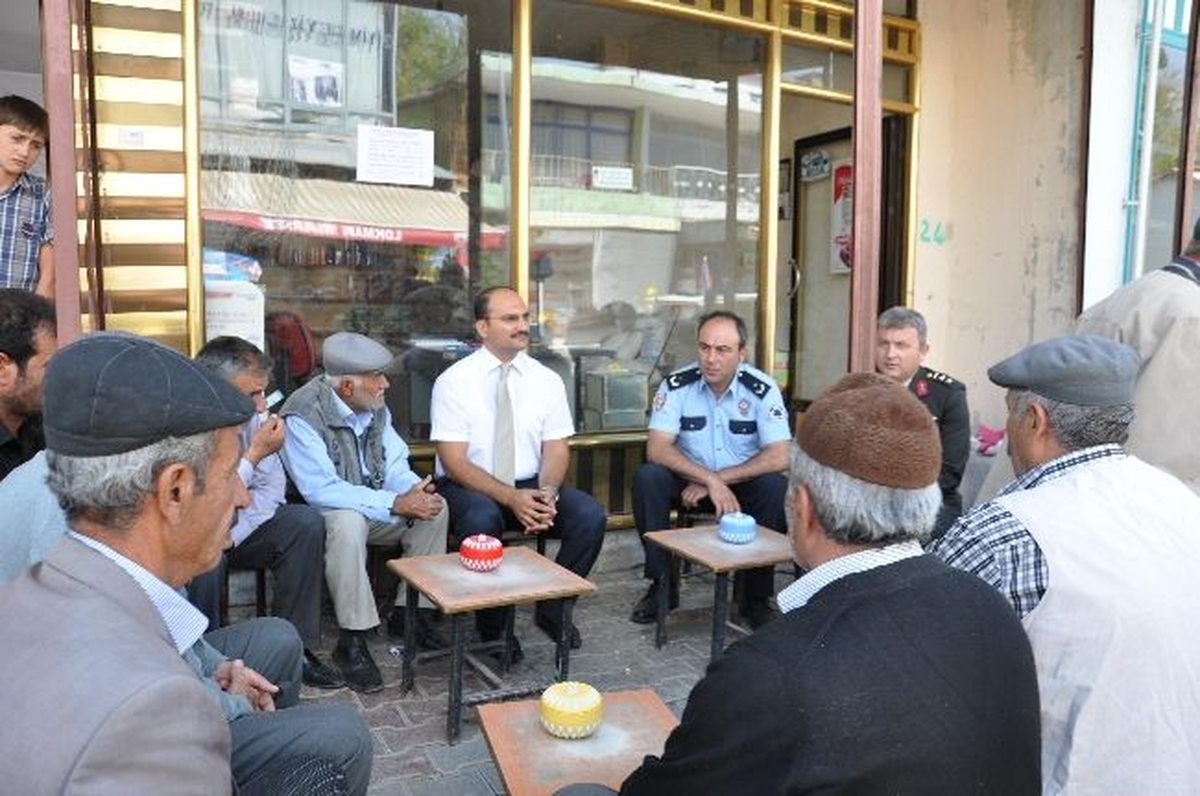Korkut Kaymakamı Abacı\'dan Esnaf Ziyareti