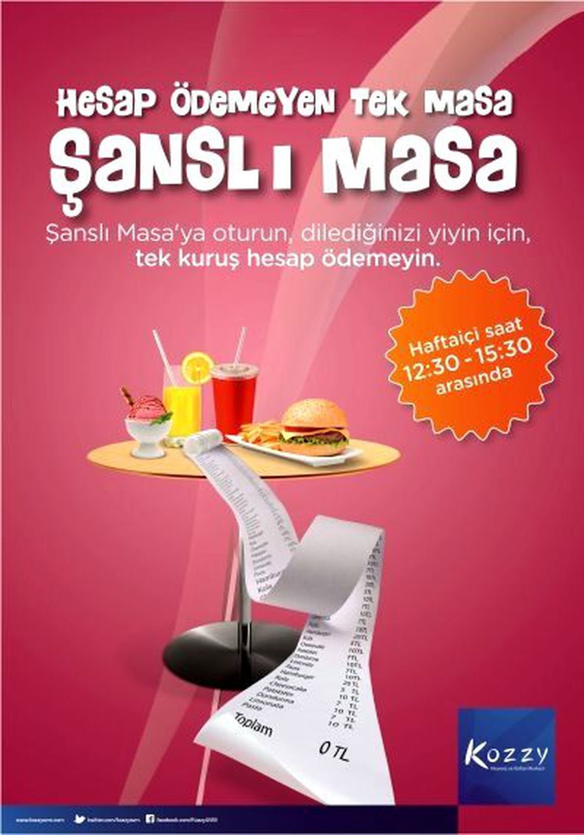 Kozzy\'de Şanslı Masa Çılgınlığı Sürüyor