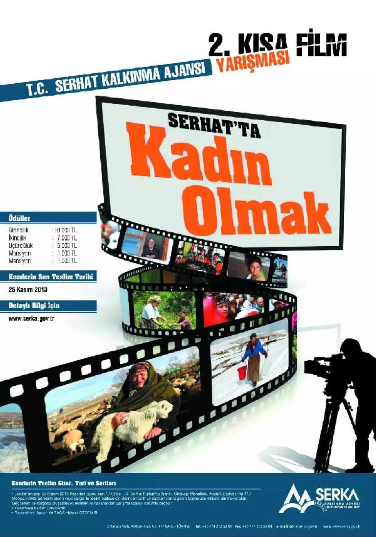 \'Serhat\'ta Kadın Olmak\' Konulu Kısa Film Yarışması