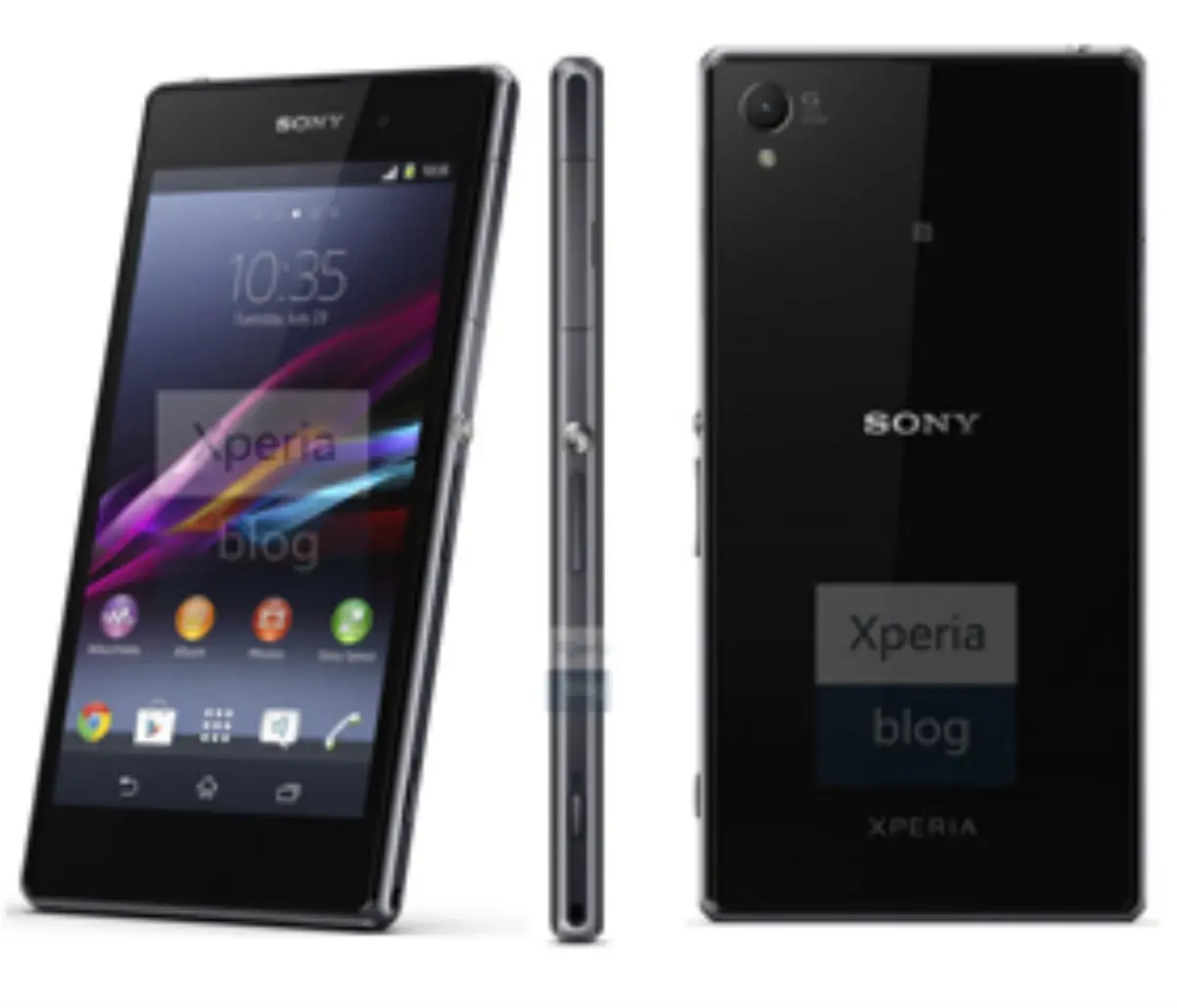 Sony Xperia Z1\'in Basın Görselleri Sızdırıldı