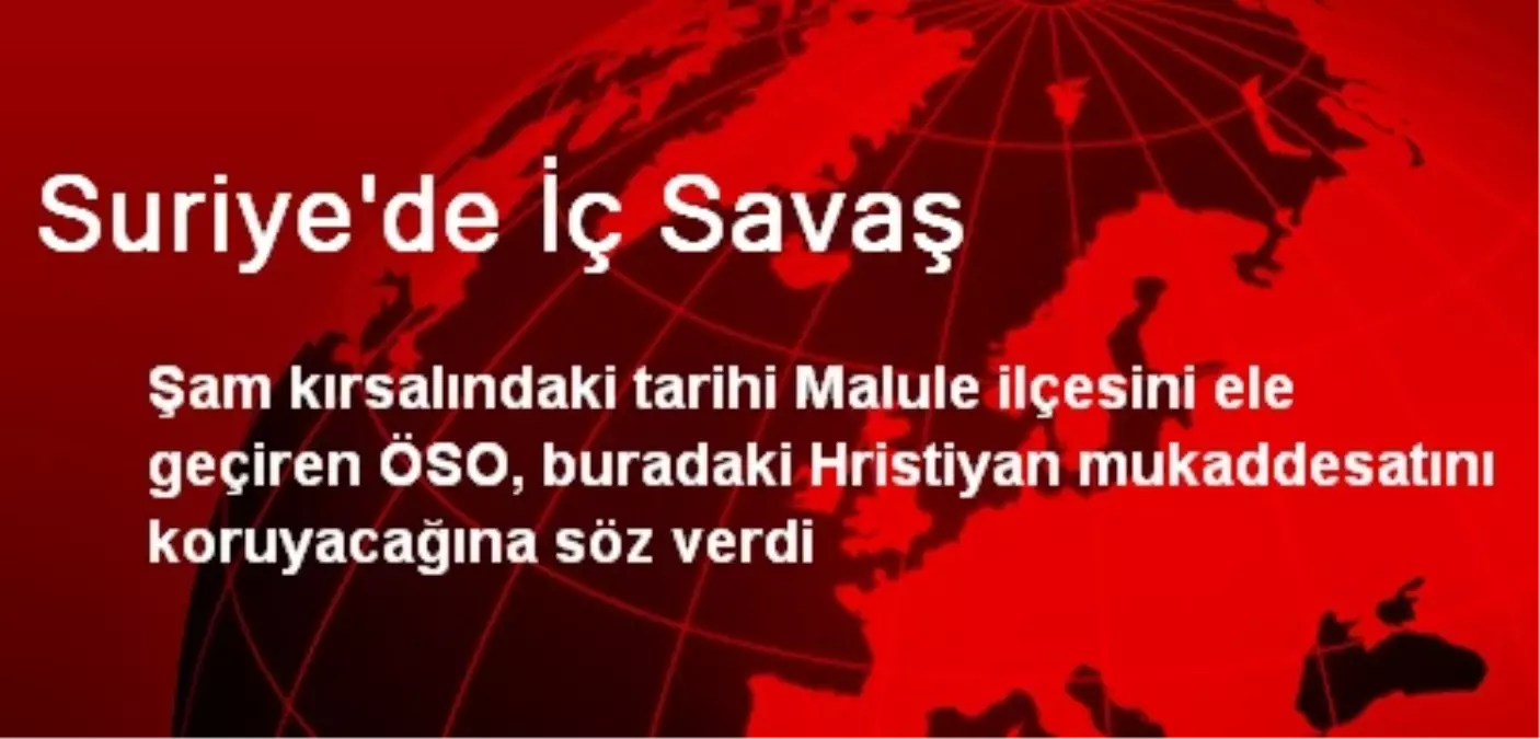 Suriye\'de İç Savaş