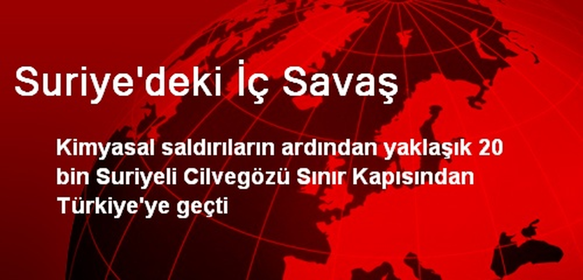 Suriye\'deki İç Savaş