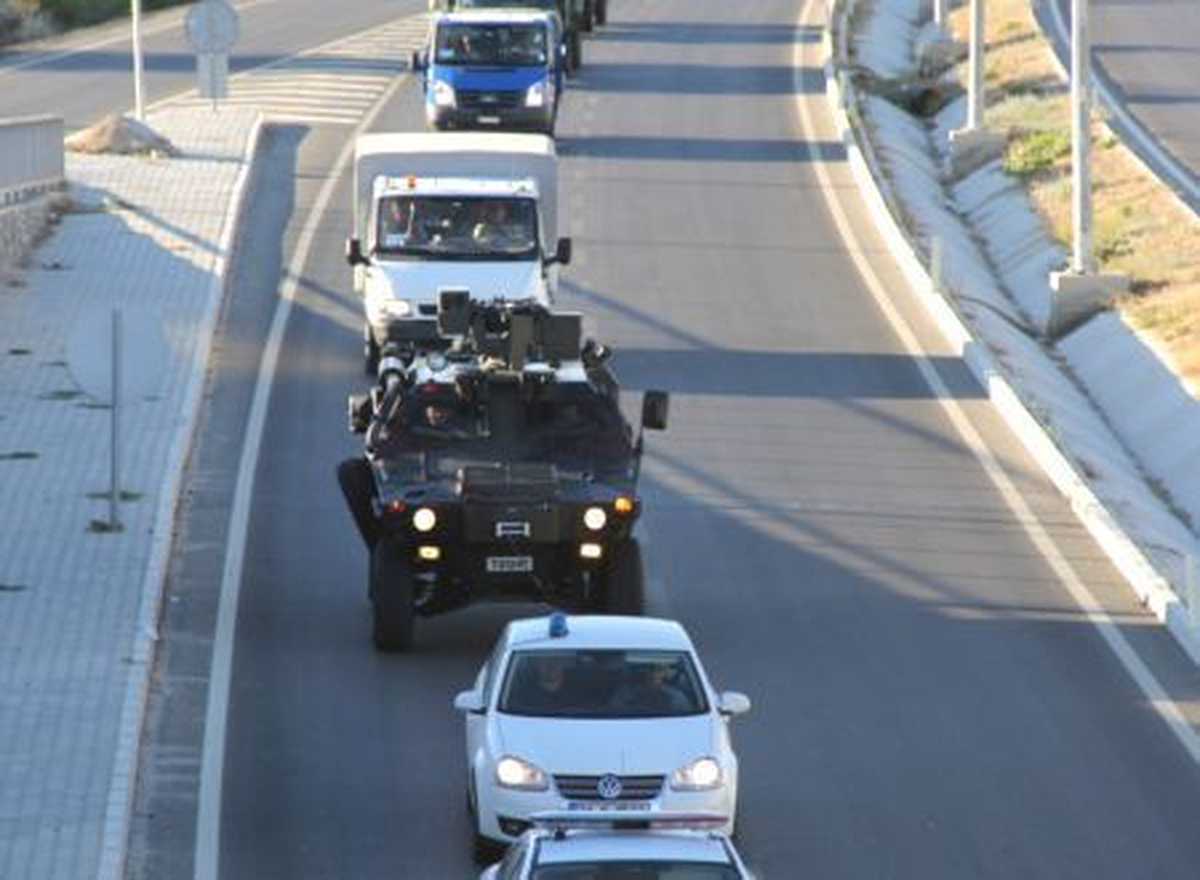 Suriye Sınırına Askeri Sevkiyat