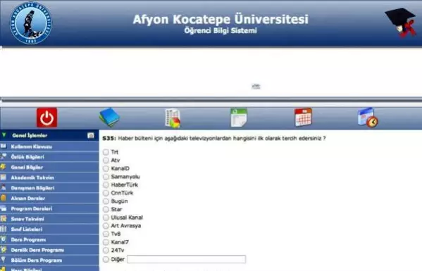 afyon kocatepe universitesi nde fisleme tartismasi