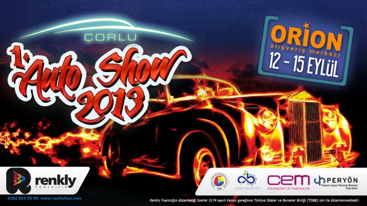 Çorlu Autoshow\'a Sayılı Günler Kaldı
