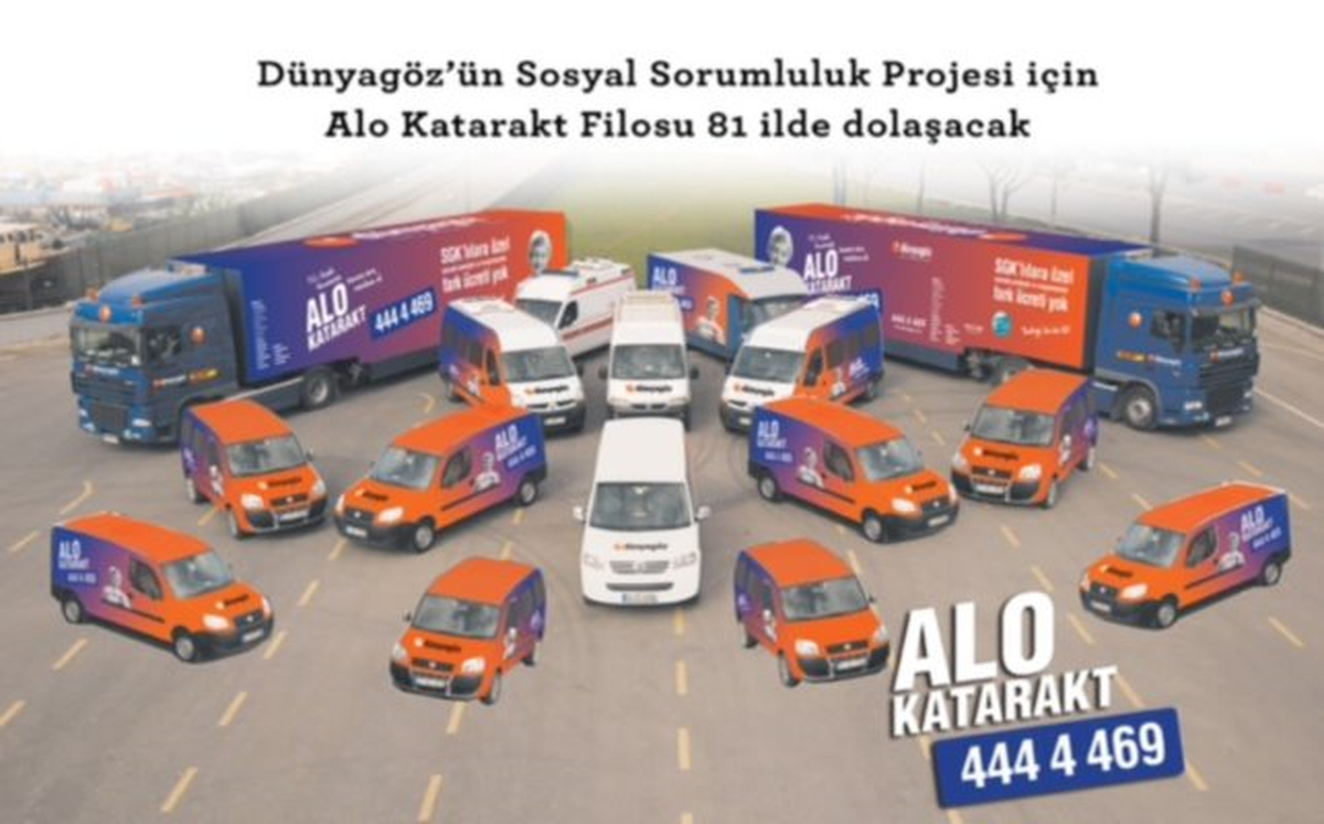 Dünyagöz, Sosyal Sorumluluk Projesini İl İl Dolaşıp Anlatacak
