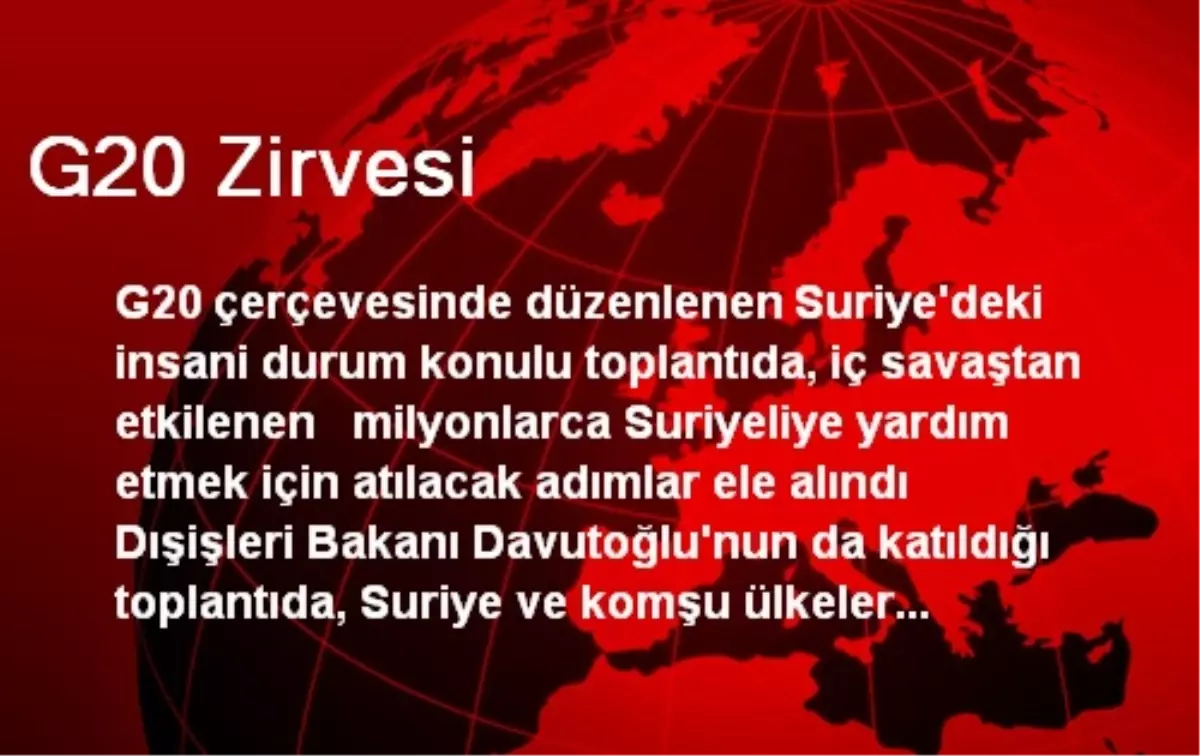 G20 Zirvesi