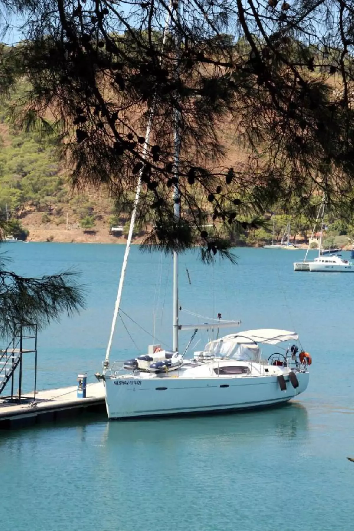 İnsan Kaçakçılığında Kullanılan Yatını, Son Anda Kurtardı