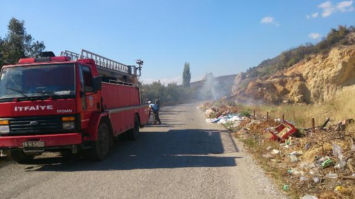 İznik\'te 60 Dönüm Makilik Alan Yandı