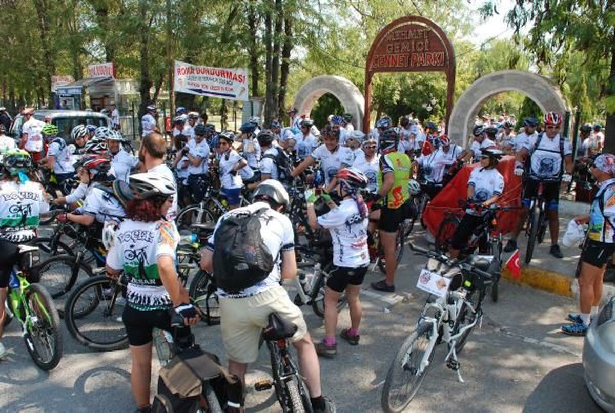 Keşan 2. Saros Körfezi Dağ Bisikleti Festivali Başladı