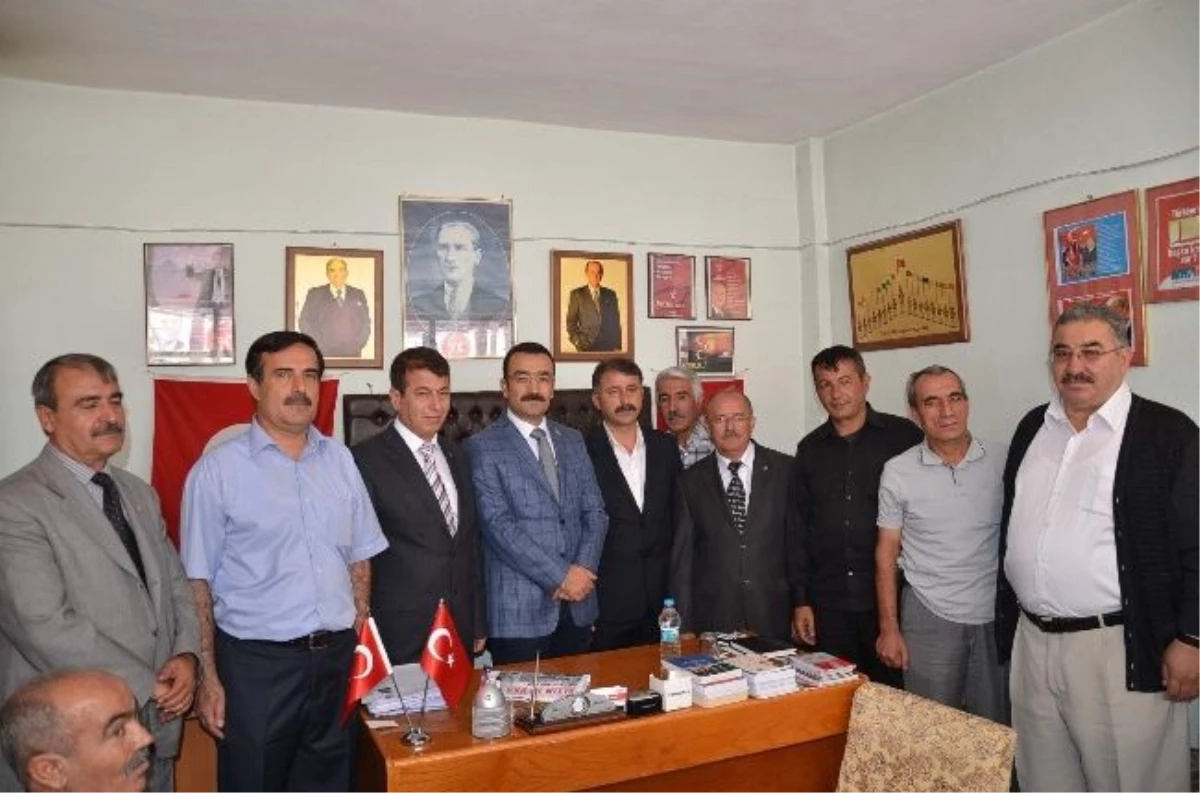 MHP Osmaniye Milletvekili Türkoğlu Darende\'yi Ziyaret Etti