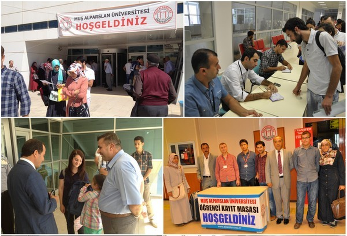 Muş Alparslan Üniversitesi\'nde Kayıt Heyecanı