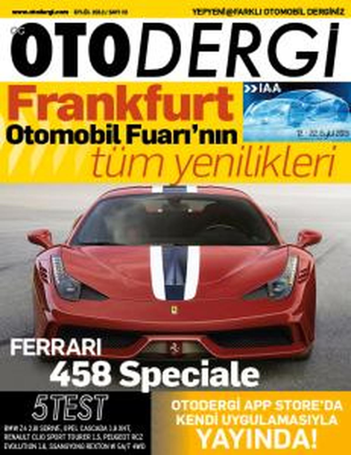 Otodergi'nin Eylül 2013 Sayısı Çıktı