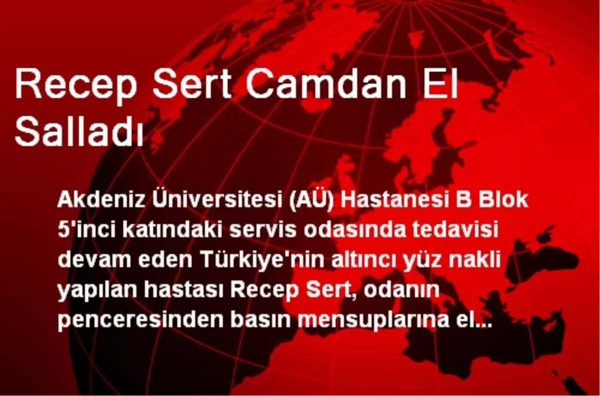 Recep Sert Camdan El Salladı