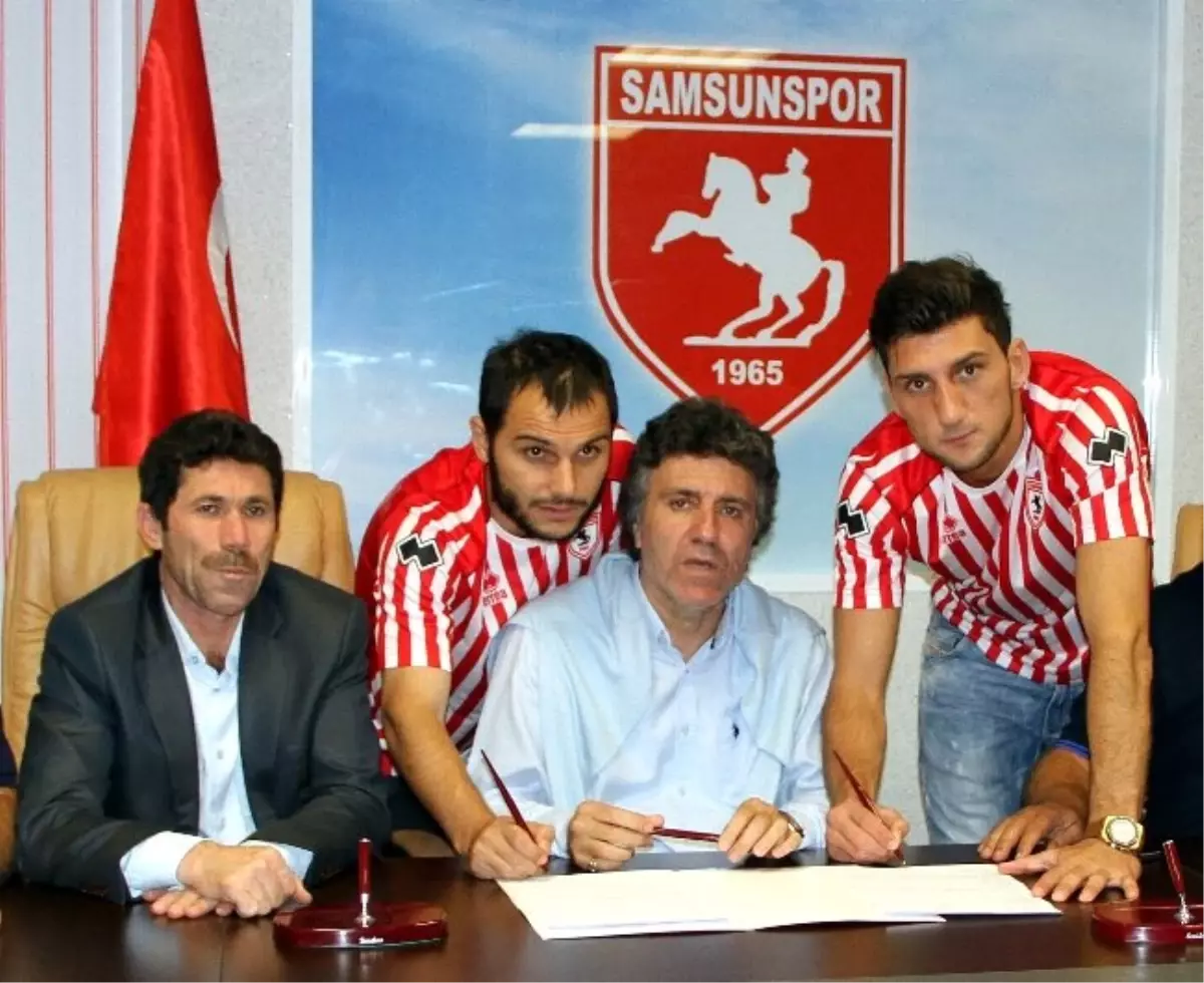 Samsunspor\'da 2 İmza Atıldı