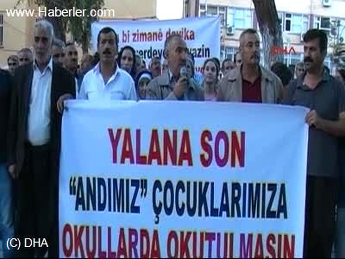 Siverek\'te BDP\'ten \'Ana Dilde Eğitim\' Eylemi