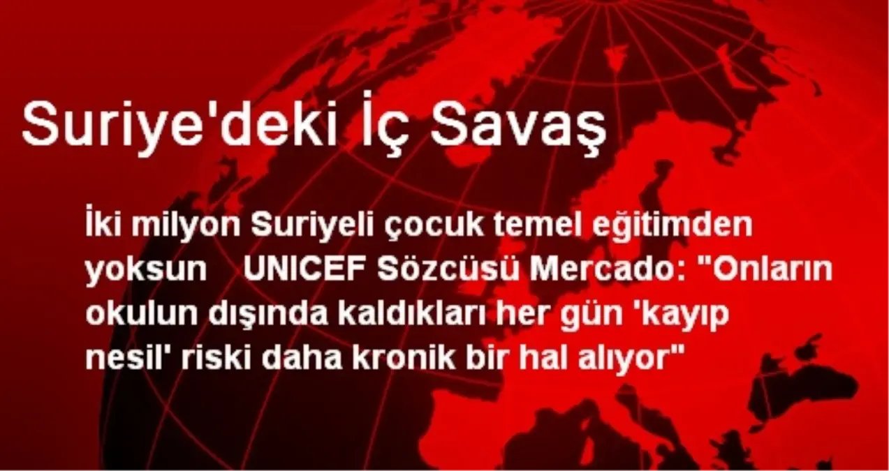 Suriye\'deki İç Savaş