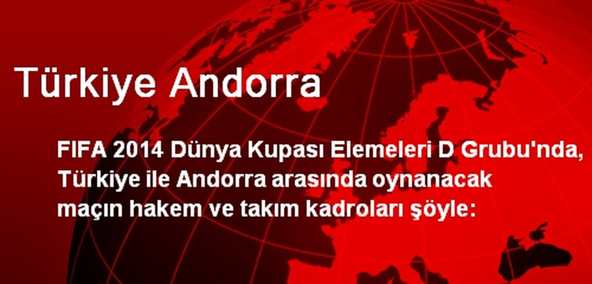 Türkiye Andorra