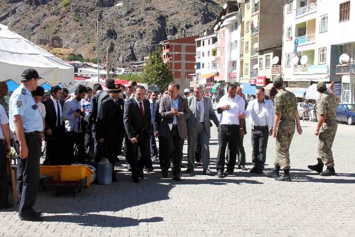 Vali Altıparmak İspir\'de İncelemelerde Bulundu