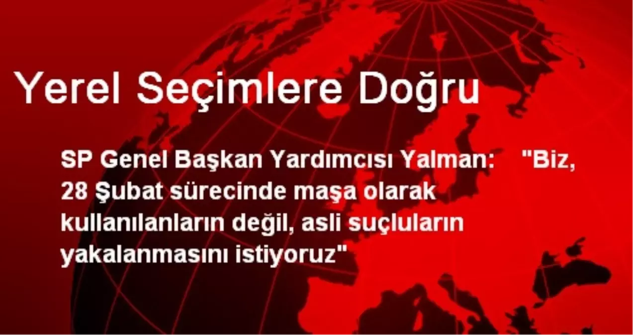 Yerel Seçimlere Doğru