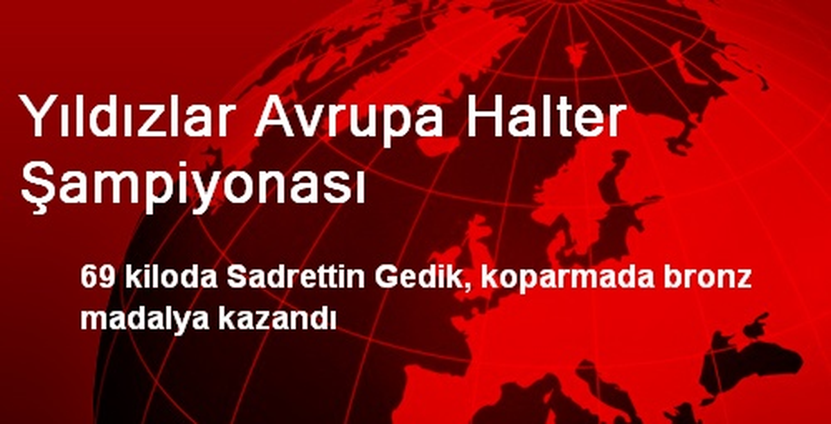 Yıldızlar Avrupa Halter Şampiyonası