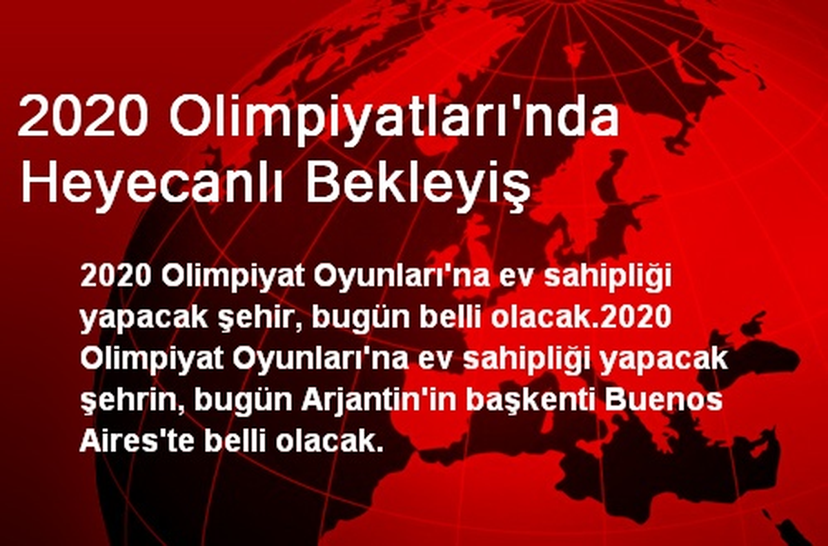 2020 Olimpiyatları\'nda Heyecanlı Bekleyiş