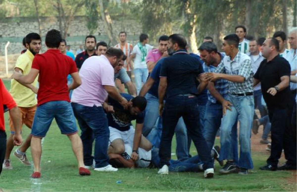 Ceyhanspor- Adanaspor Hazırlık Maçı\'nda Olay Çıktı