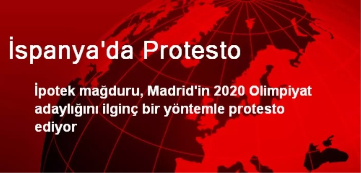 İspanya\'da Protesto