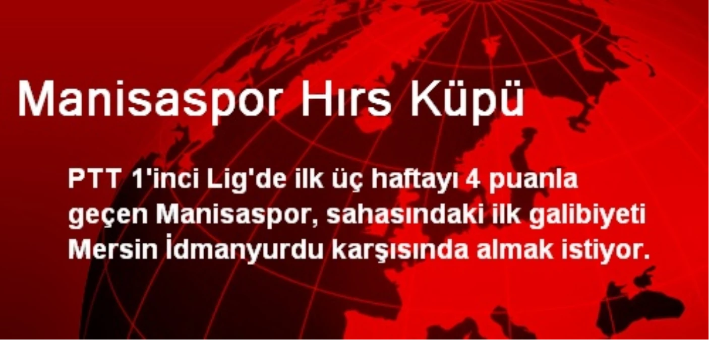 Manisaspor Hırs Küpü