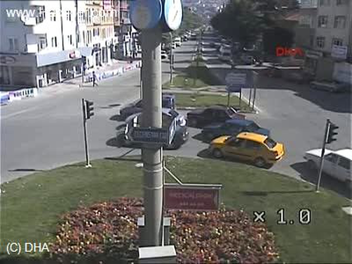 Tokat Trafik Kazaları Mobese Kameralarına Yansıdı