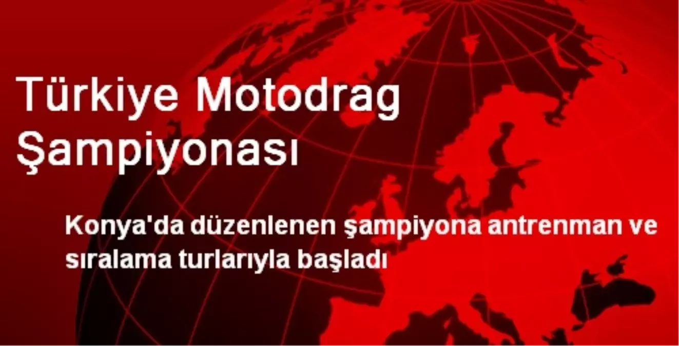 Türkiye Motodrag Şampiyonası