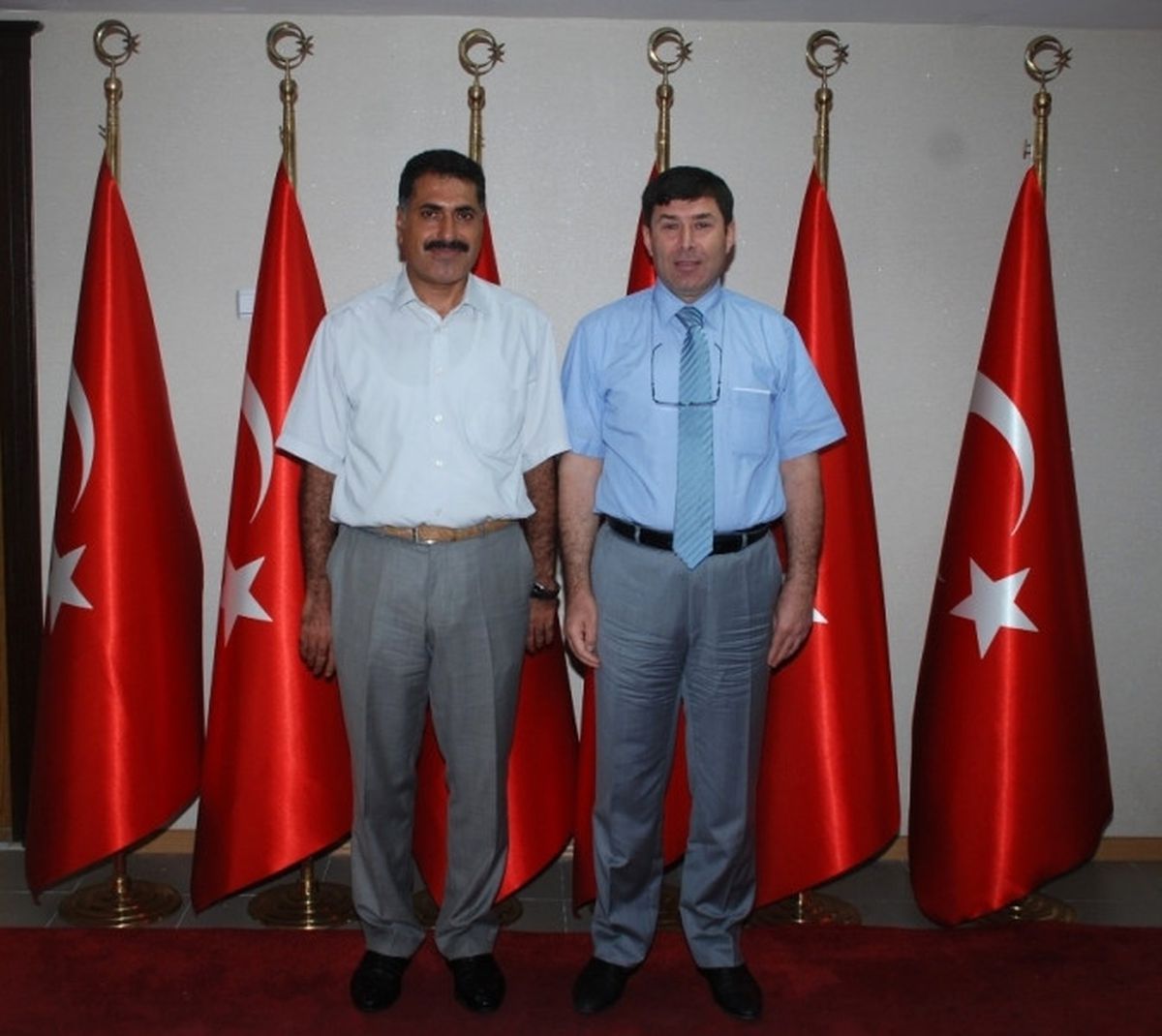 Vali Yardımcısı´ndan İl Milli Eğitim Müdürü Mehmet Ali Selamet'e Veda Ziyareti