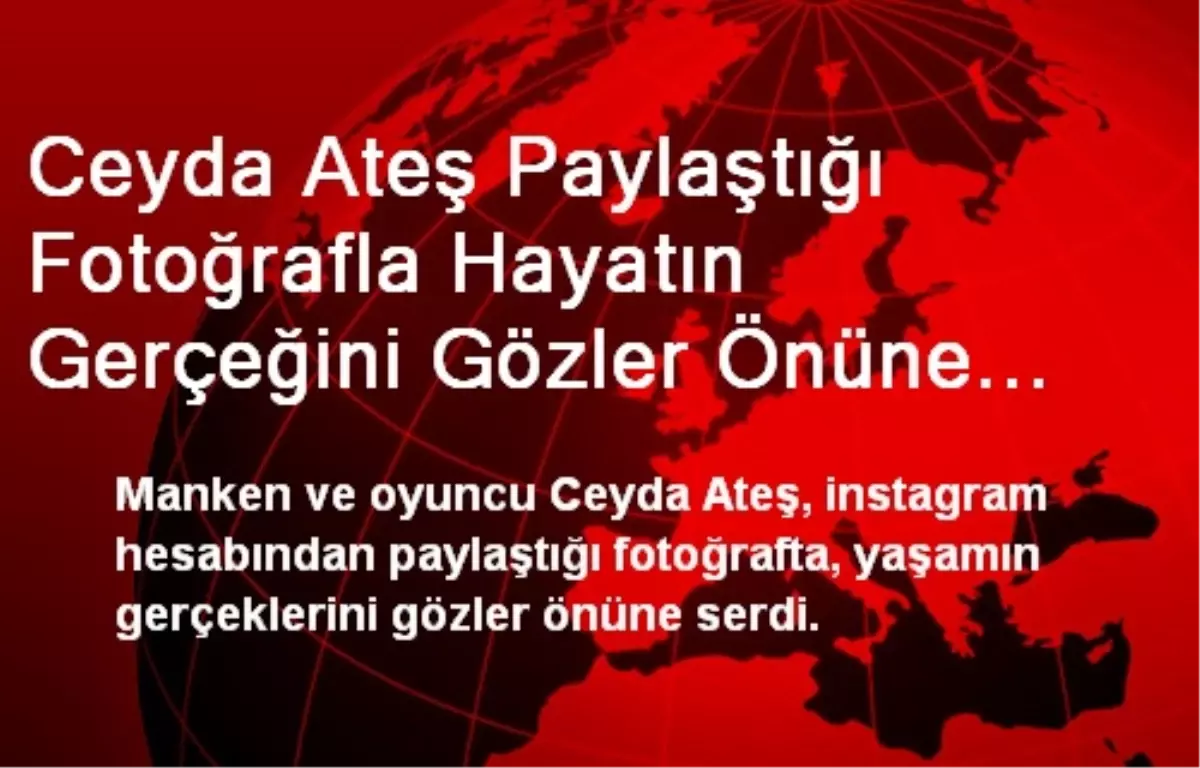 Ceyda Ateş\'in Instagram\'da Paylaştığı Fotoğrafa Yorum Yağdı