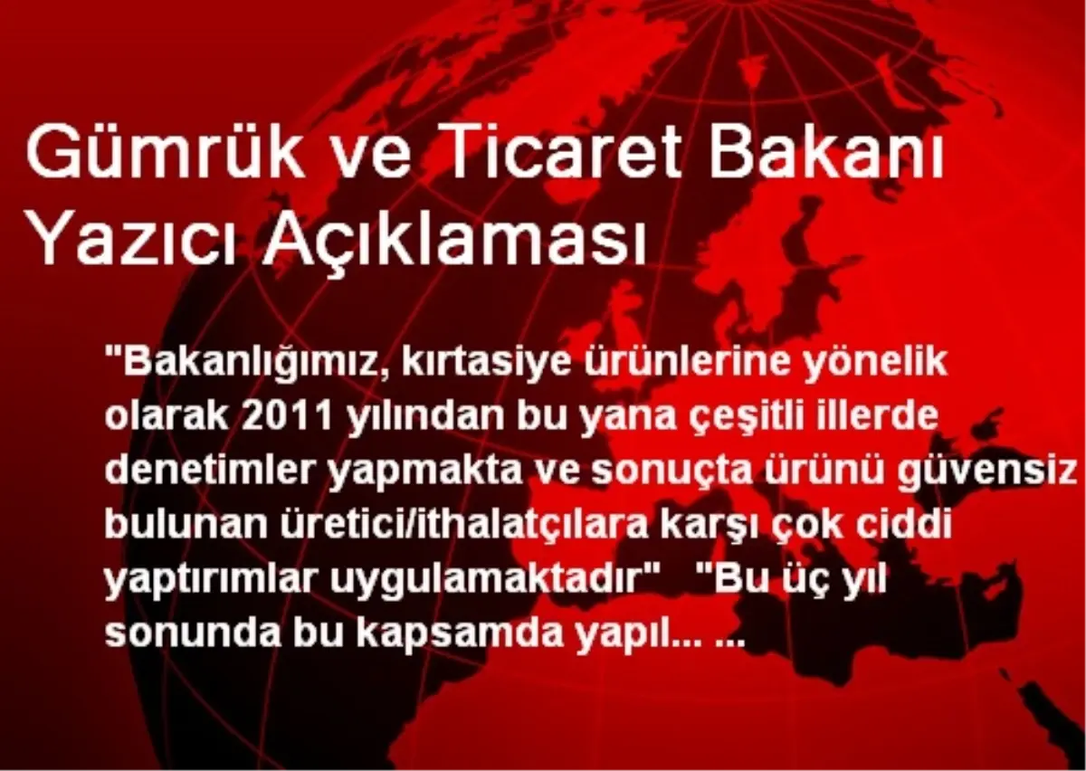 Sağlıksız Kırtasiye Ürünlerine Cezalar Gelecek