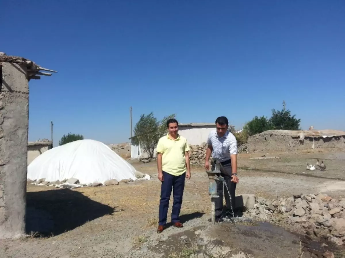 Kaymakam Şahin, Yapımı Devam Eden Köy Yollarında İncelemede Bulundu