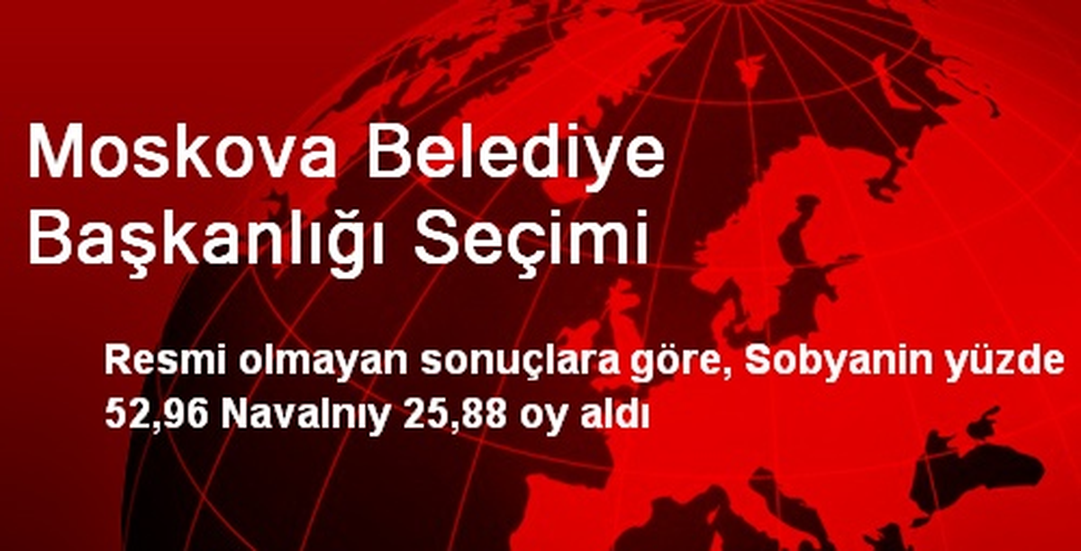 Moskova Belediye Başkanlığı Seçimi