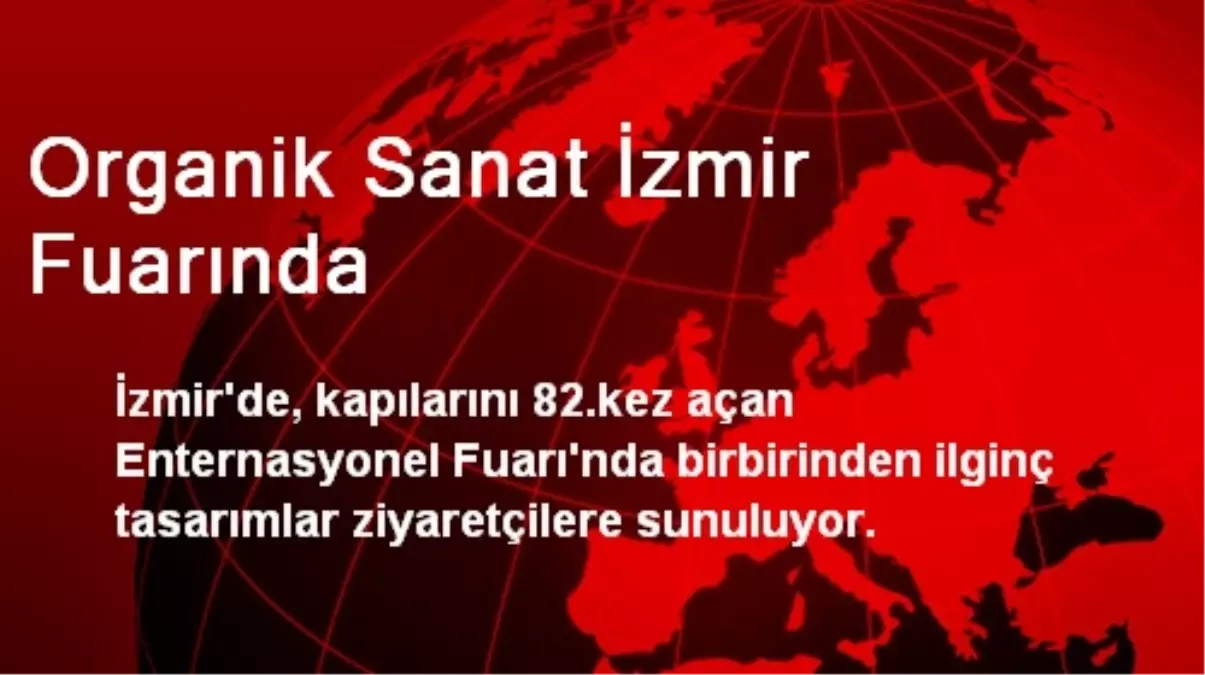 Organik Sanat İzmir Fuarında