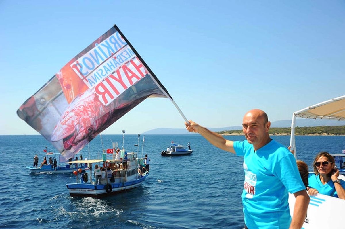 Seferihisar, Orkinos Çiftliğine Direniyor