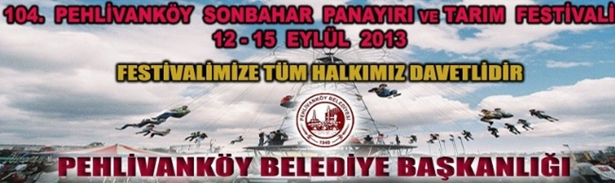 104. Pavli Panayırı 12 Eylül\'de Başlayacak