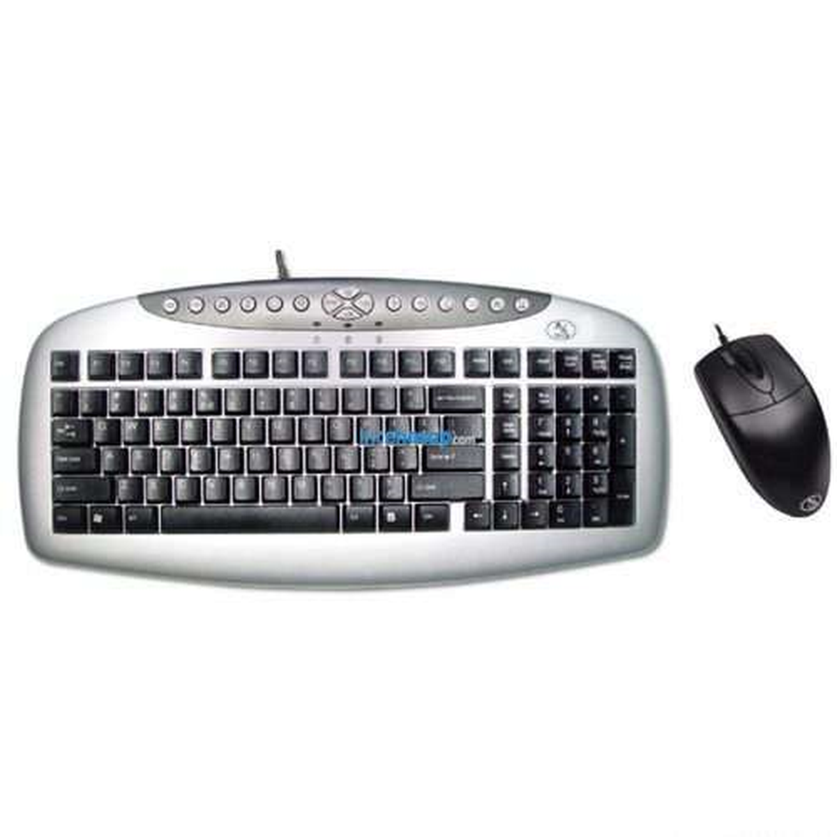 A4 Tech Kb-21/op-620d Q Ps/2 Siyah/gri Set