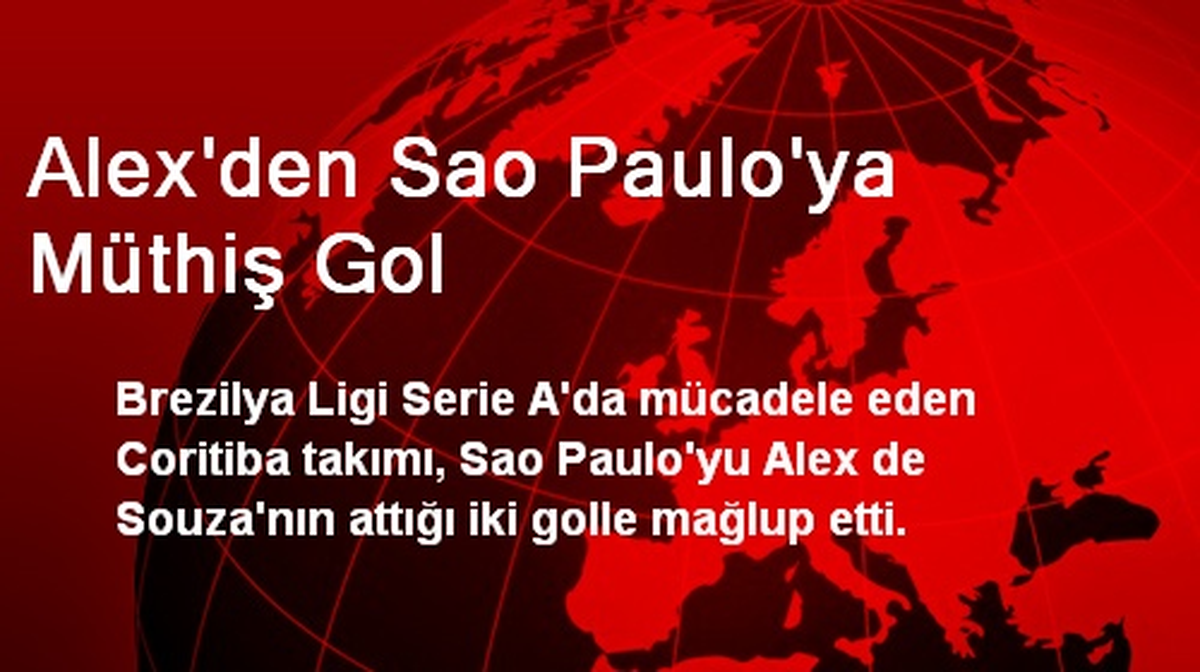 Alex, Attığı Gollerle Takımını Galibiyete Taşıdı