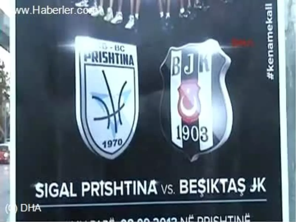 Beşiktaş İntegral Forex, Dostluk Maçında Sigal Prishtina ile Karşılaştı