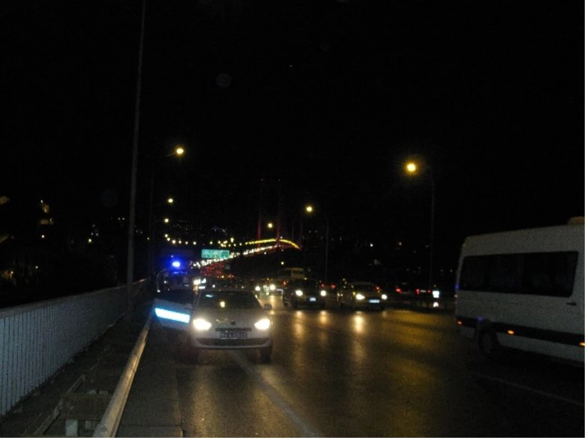 Boğaziçi Köprüsü\'ndeki Trafik Kazası